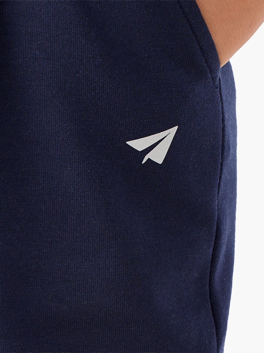 Solid Joggers with Drawstring Closure