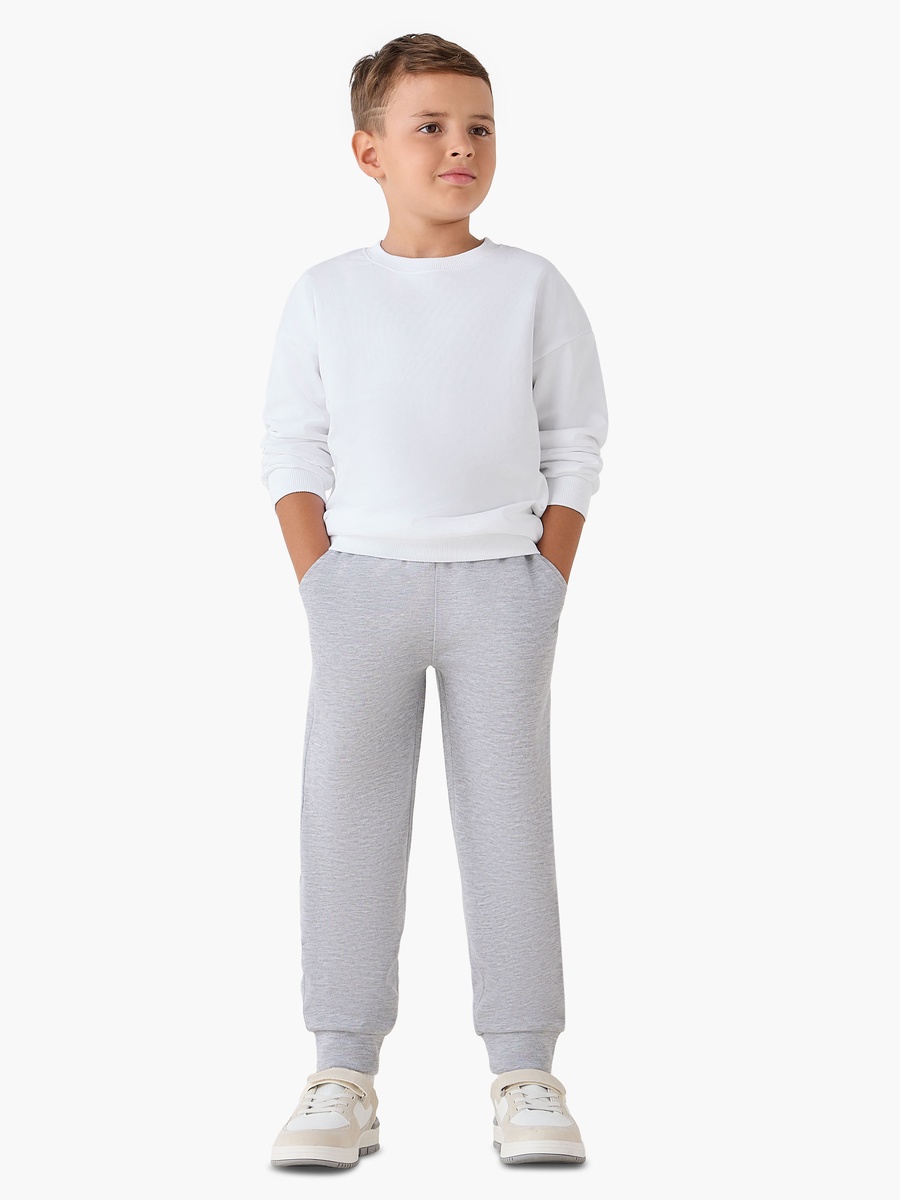 Solid Joggers with Drawstring Closure