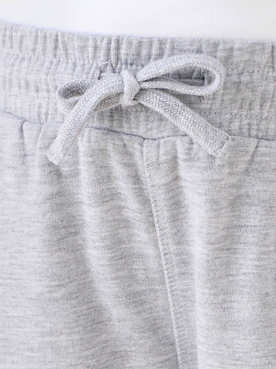 Solid Joggers with Drawstring Closure
