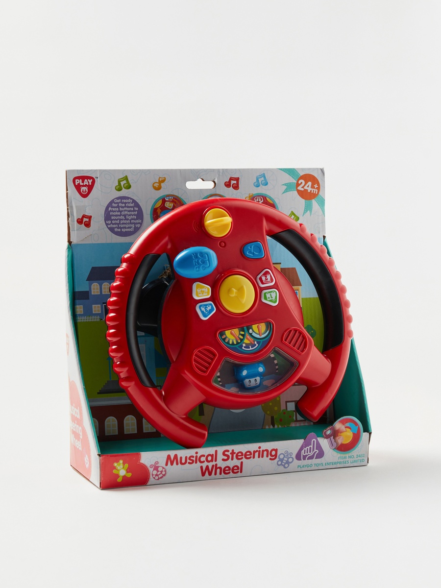 Playgo Battery Operated Steering Wheel