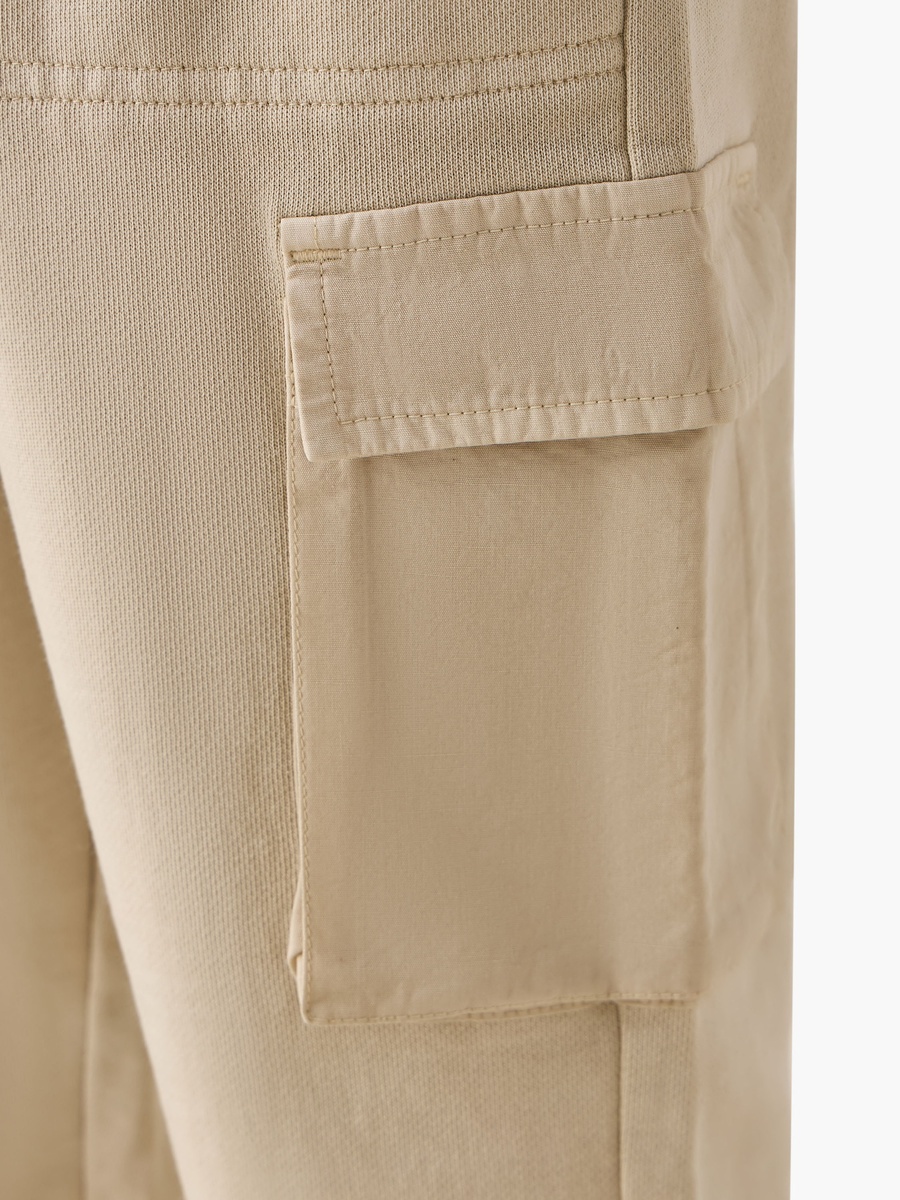 Elasticated Drawstring Cargo Joggers