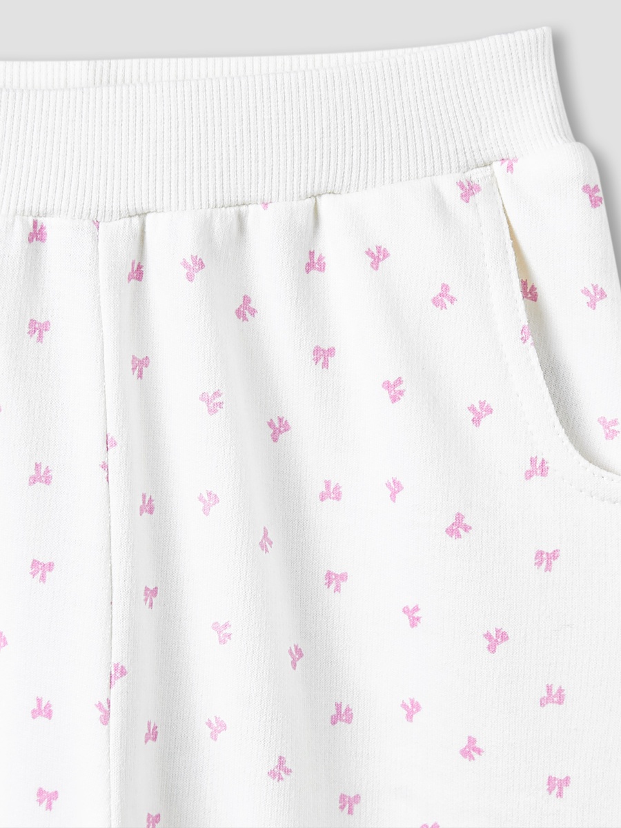 Cotton Joggers with Pockets and Elasticated Waist - Set of 2