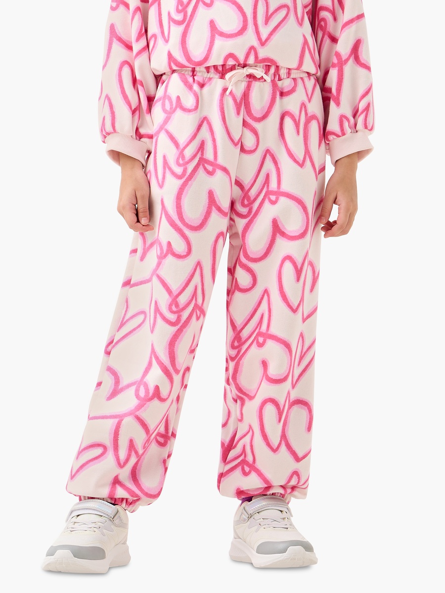 Heart Print Joggers