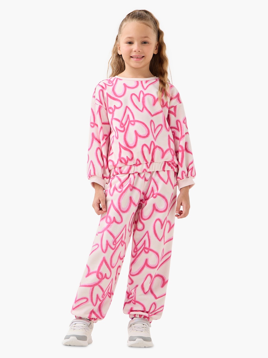 Heart Print Joggers