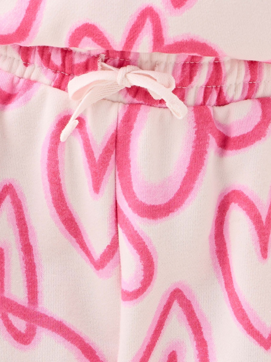 Heart Print Joggers