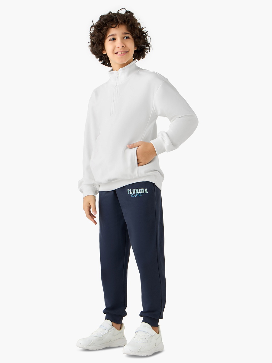 Printed Joggers with Pockets