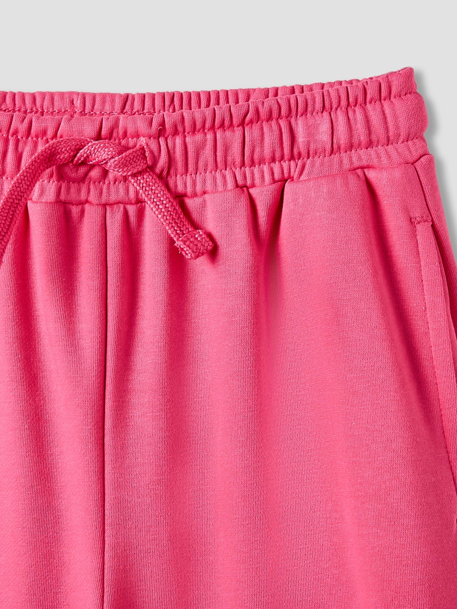 Cotton Joggers with Drawstring Waist