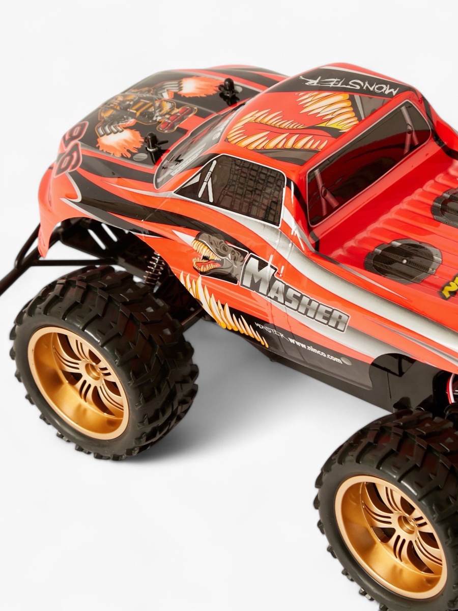 1:10 Monster Toy Truck with Remote Control