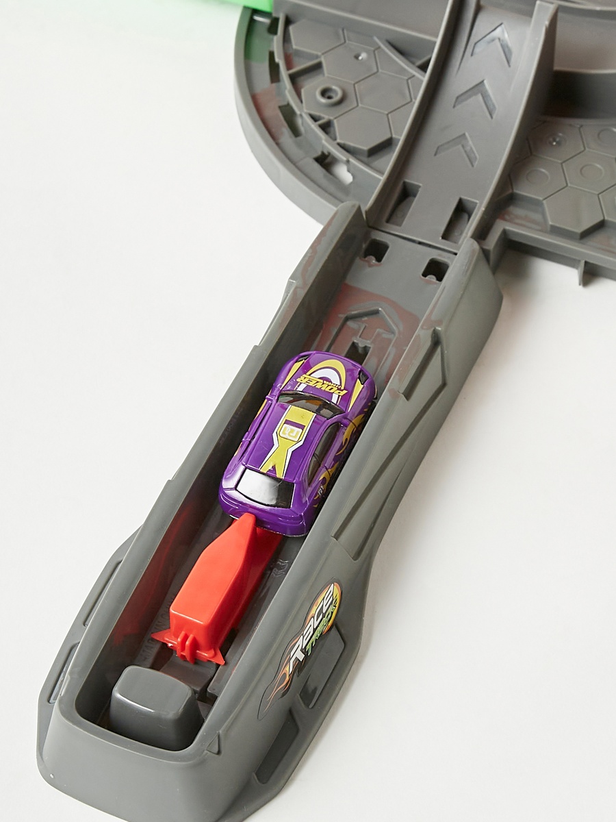 Track Racing Set with 2 Toy Cars