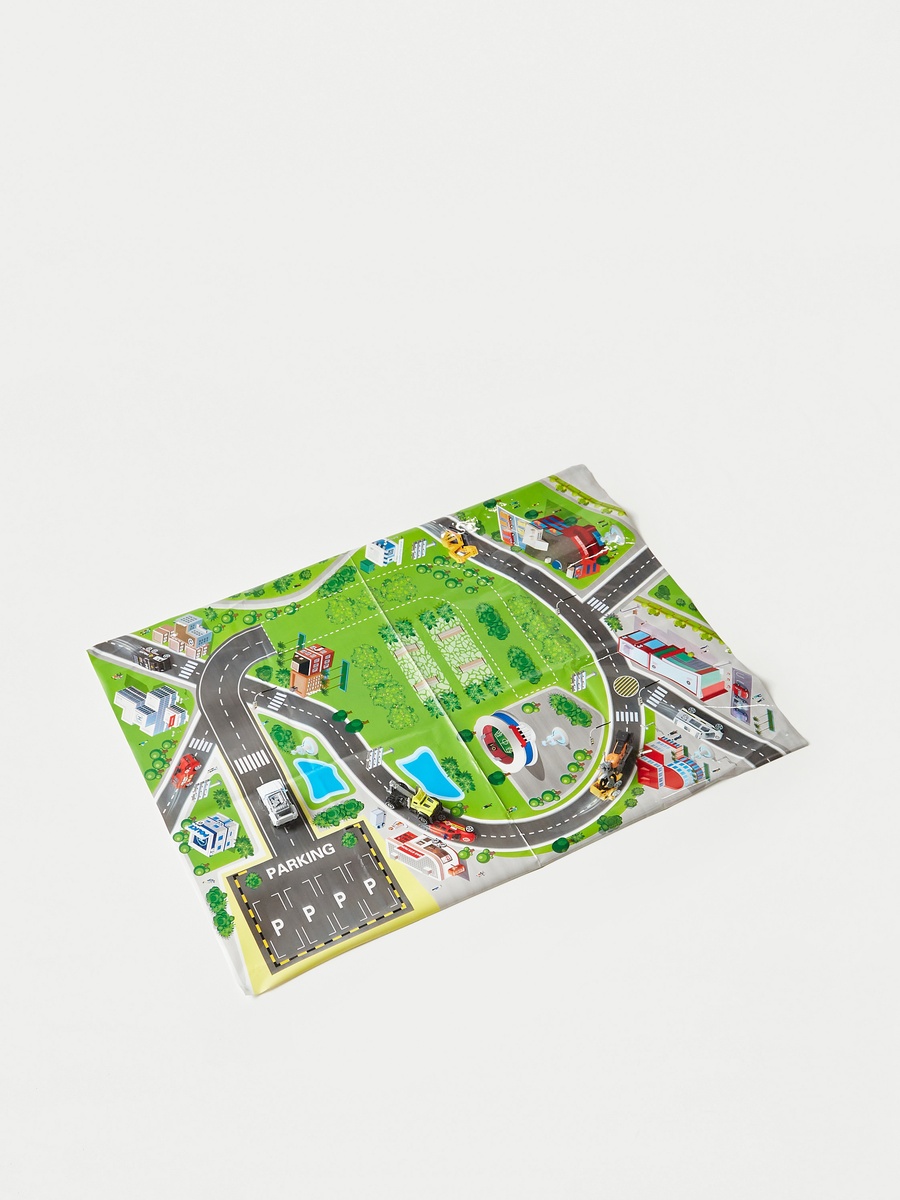 Xiao Bai Cai Parking Lot Playset