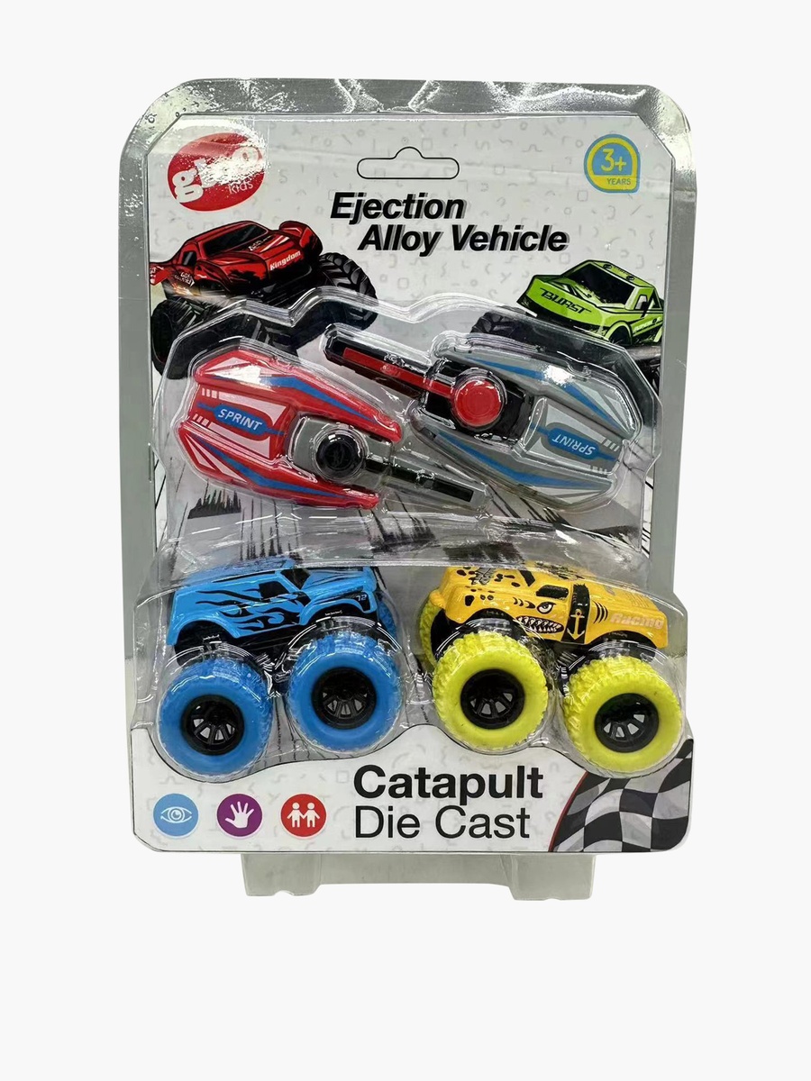 Catapult Die Cast Ejection Car Playset