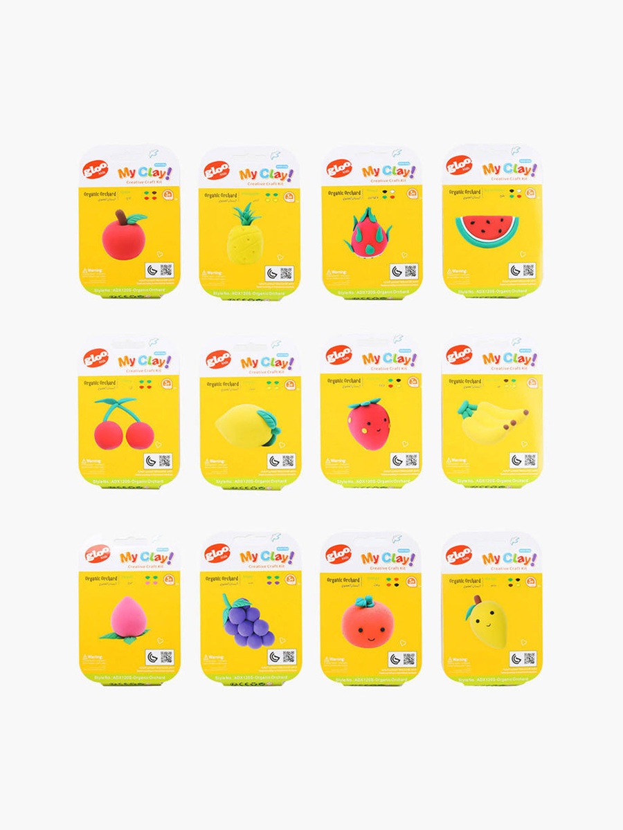Organic Orchard Mini Clay Playset