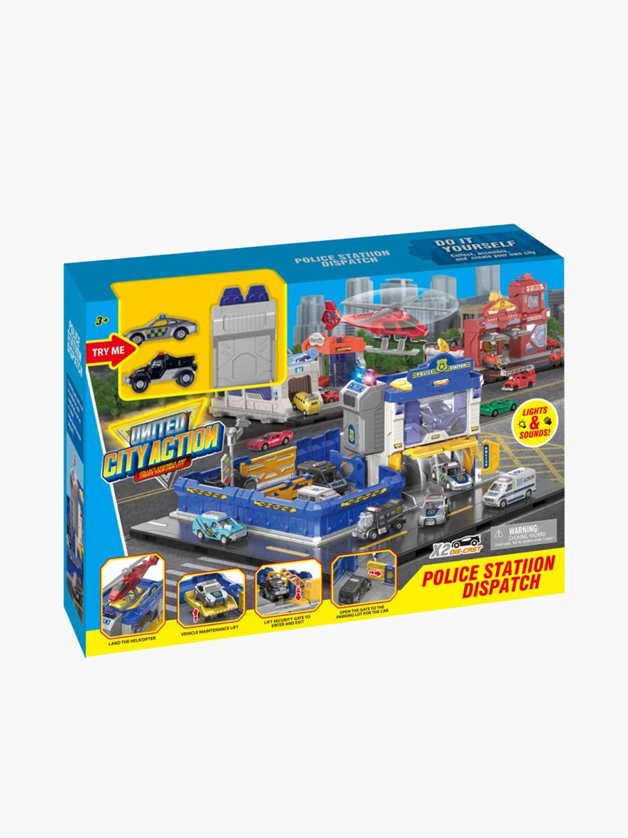 City Action Police Station Playset