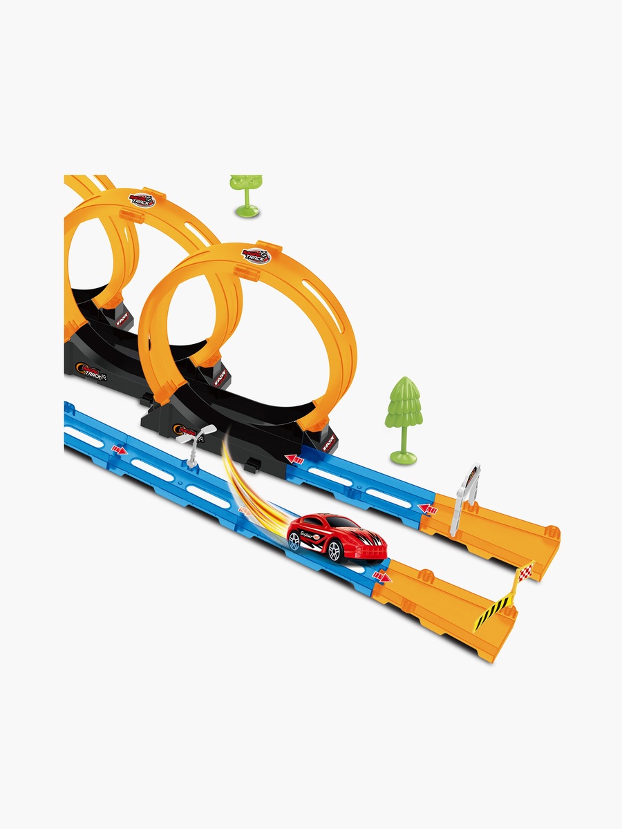 39-Piece Track Racing Playset