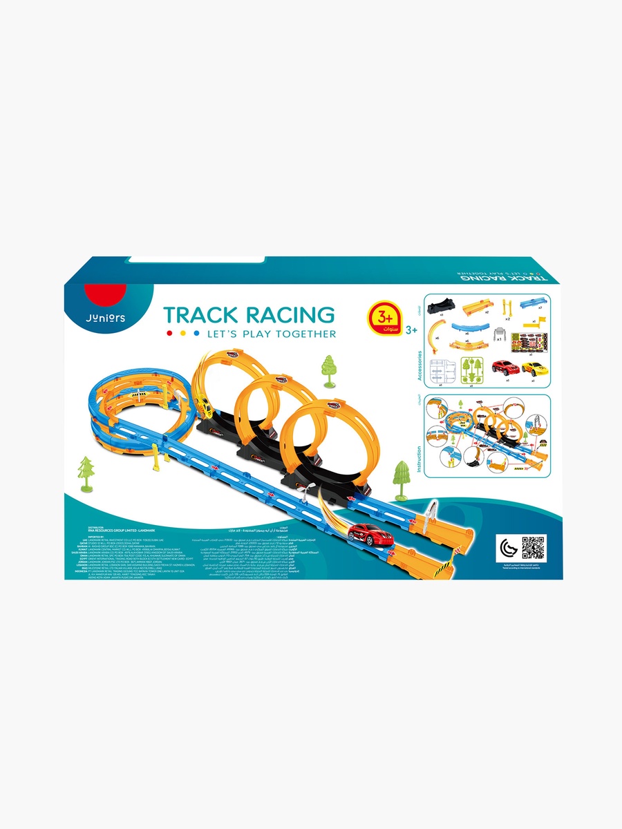 39-Piece Track Racing Playset