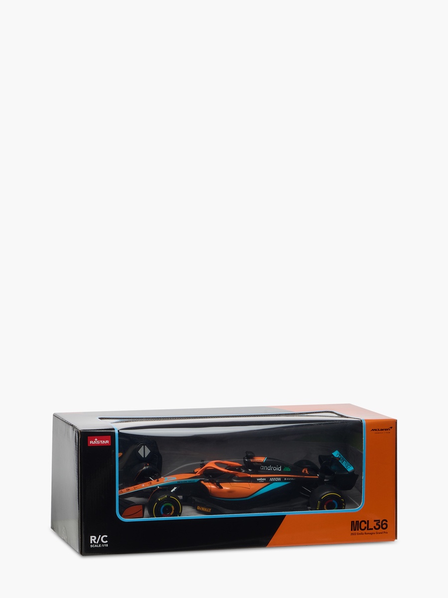 Rastar 1:18 Remote Control McLaren F1 MCL36 Toy Car