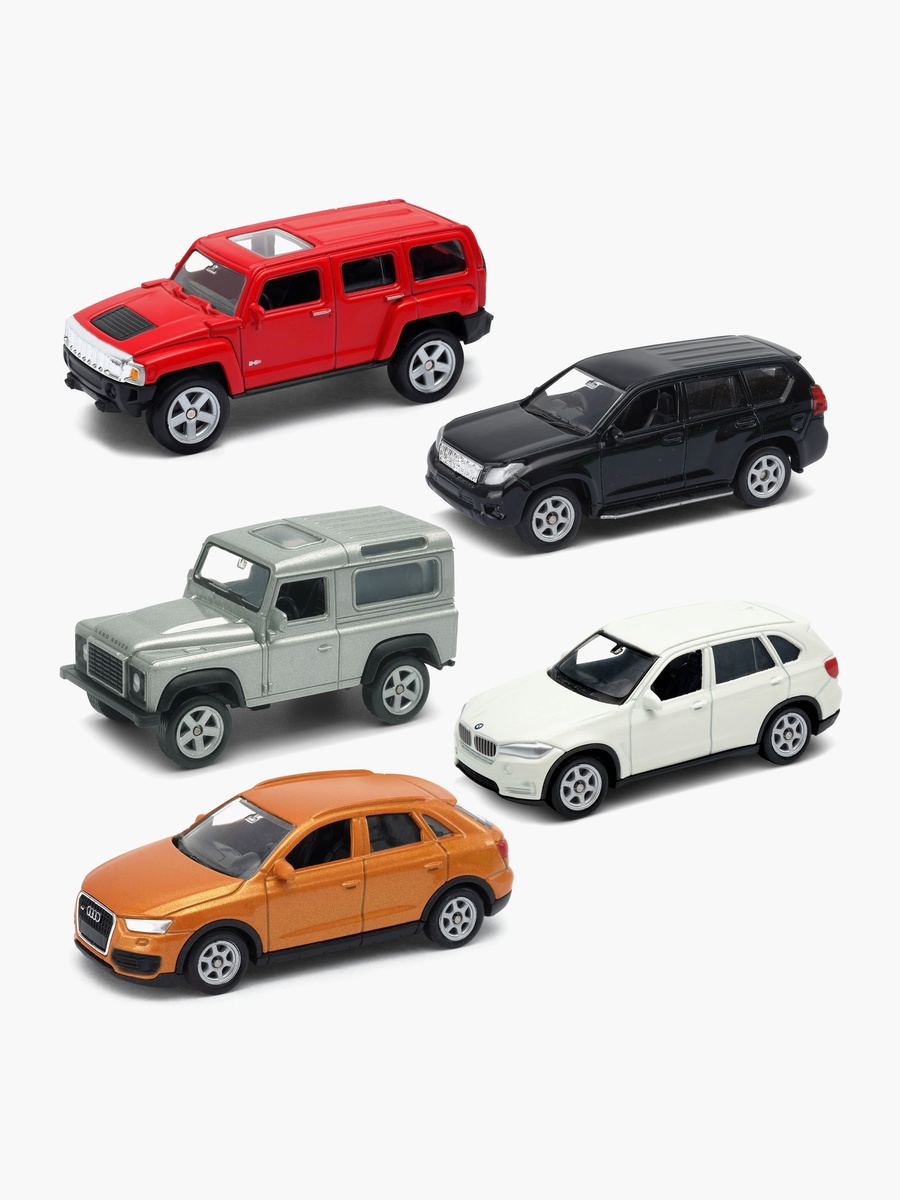 Welly 5-Piece Toy Vehicle Set