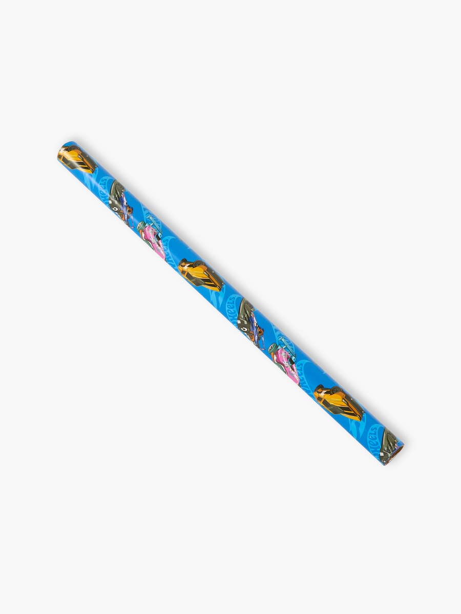 Hot Wheels Car Print Gift Wrapping Sheet - 200x76 cm