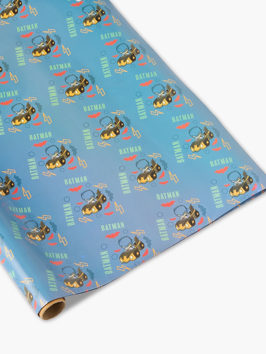 Batman Print Gift Wrapping Sheet