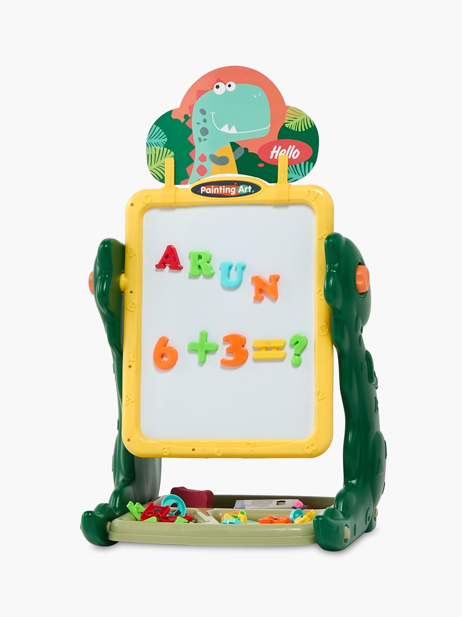 لوح رسم بطبعات ديناصورات