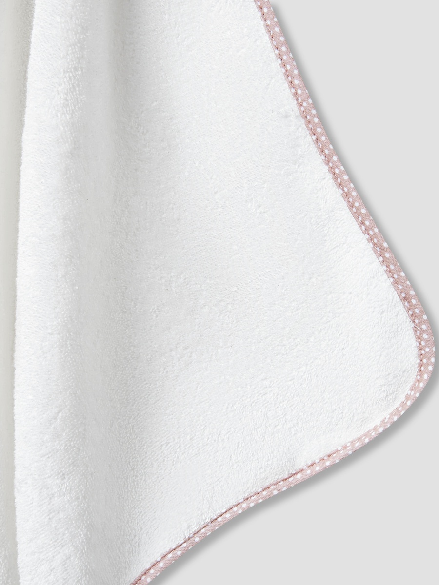 75x75 cm Baby Towel and Mitten with Bee Embroidery
