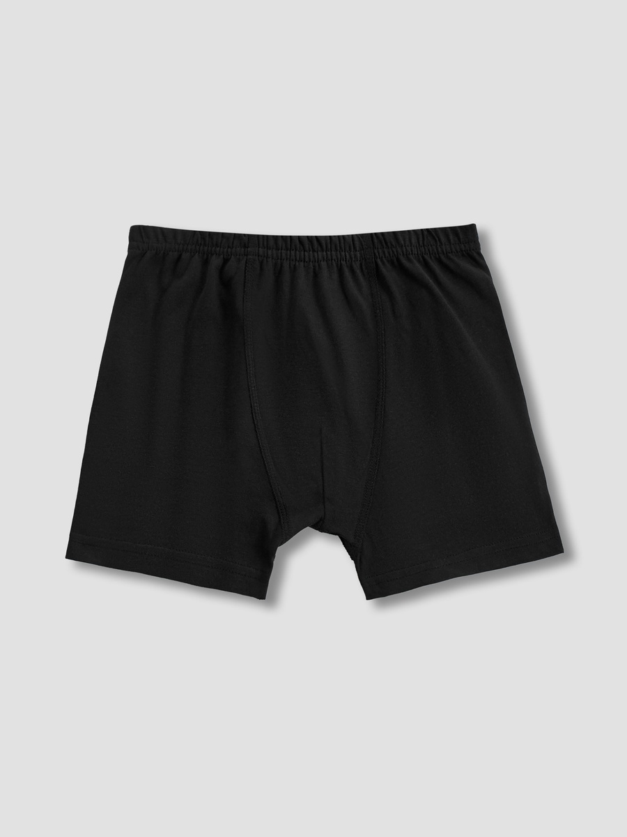 Cotton Boxers with Elastic Waist - 7-Piece Set