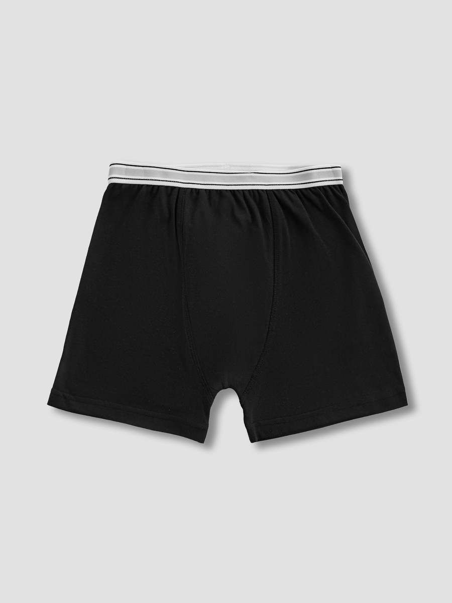 Cotton Boxers with Elastic Waist - 7-Piece Set