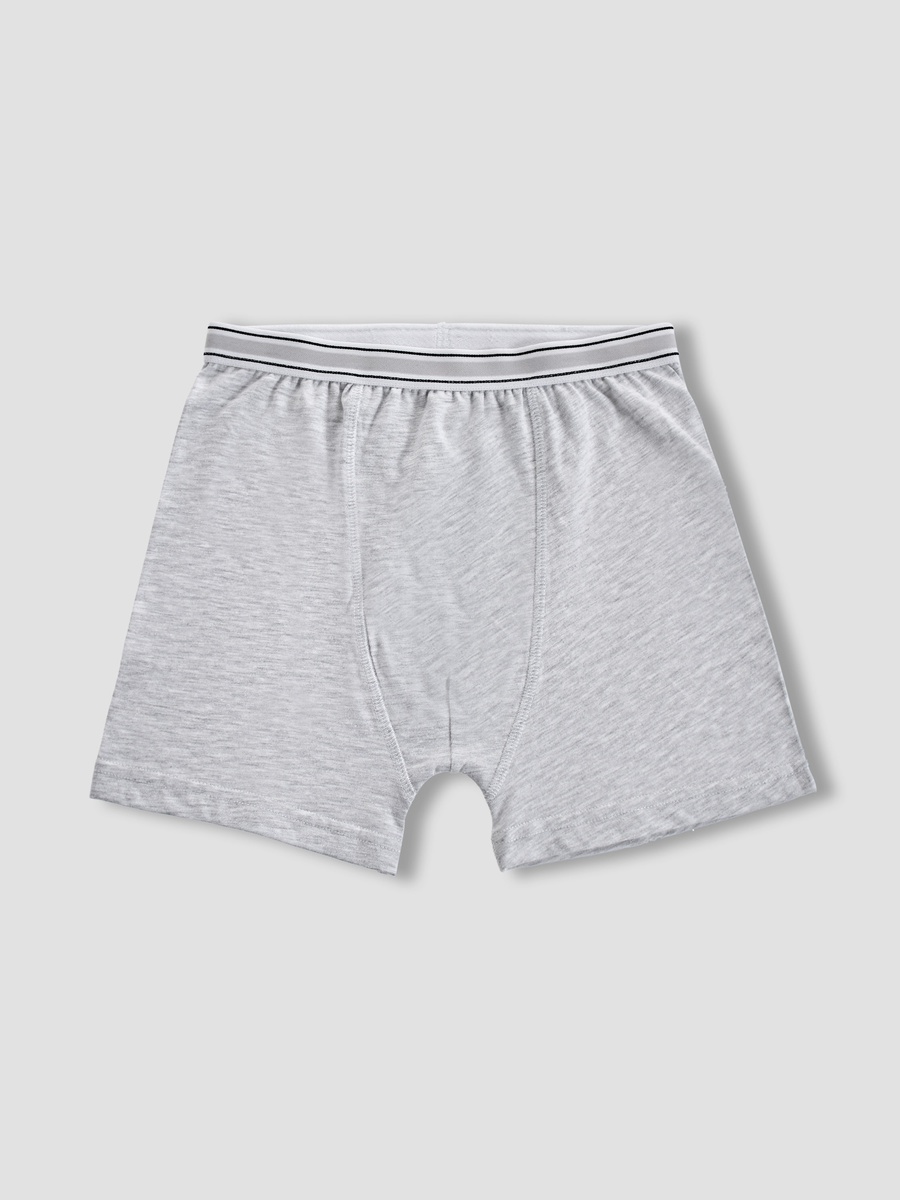 Cotton Boxers with Elastic Waist - 7-Piece Set
