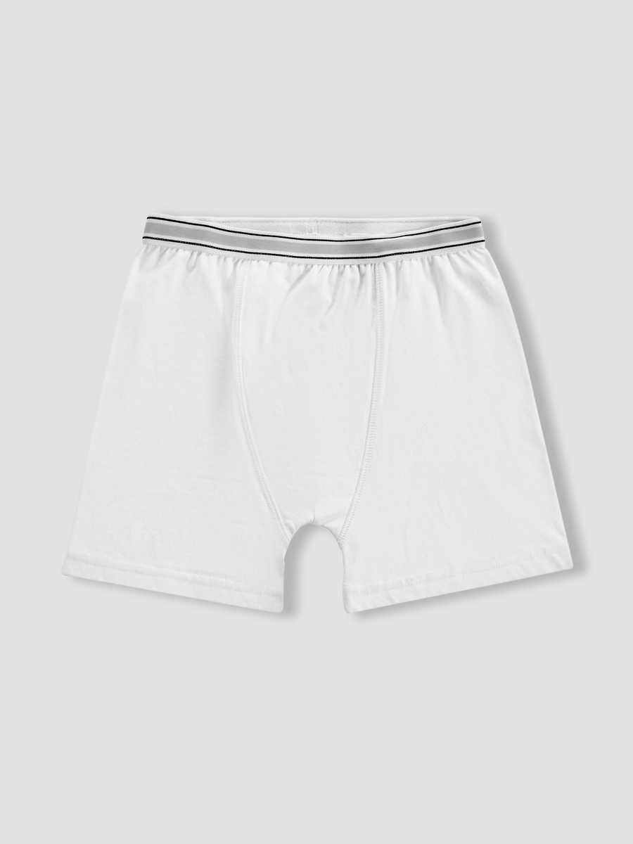 Cotton Boxers with Elastic Waist - 7-Piece Set