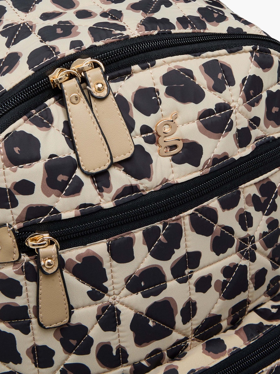 Printed Diaper Backpack with Adjustable Straps
