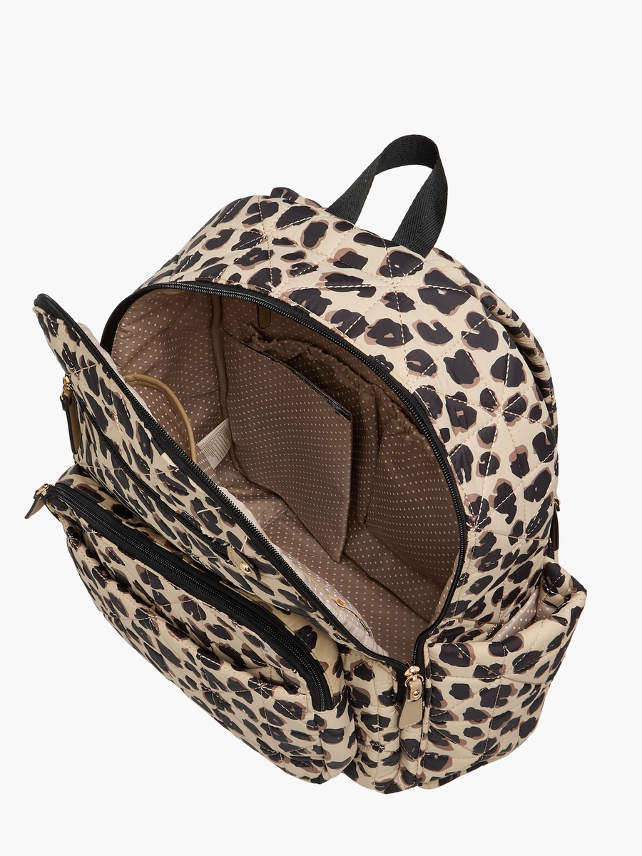 Printed Diaper Backpack with Adjustable Straps