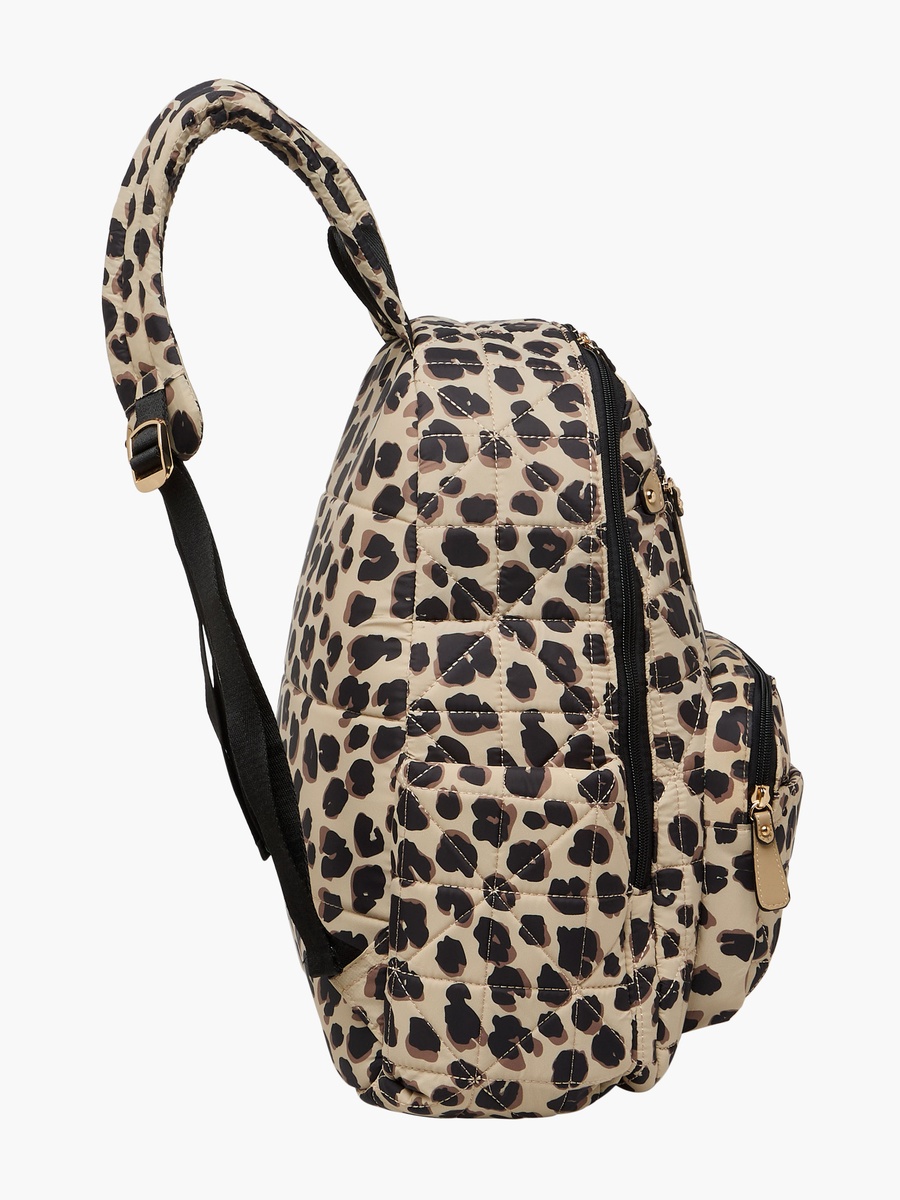 Printed Diaper Backpack with Adjustable Straps
