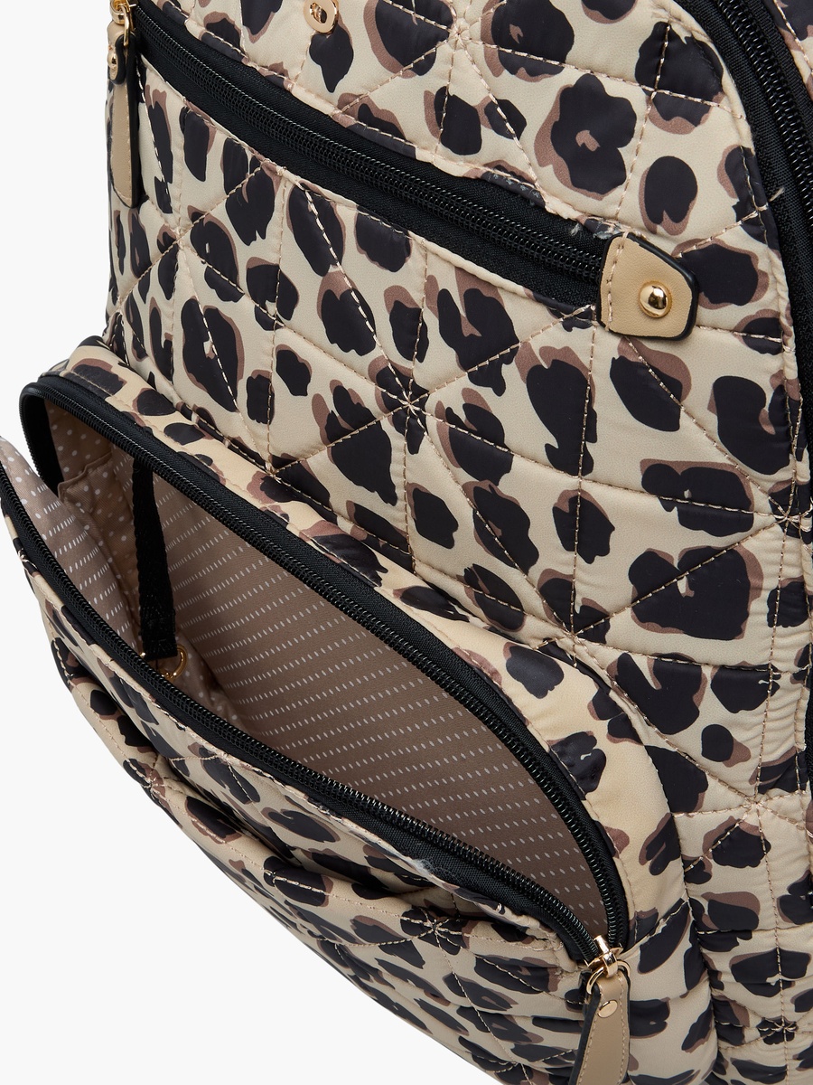 Printed Diaper Backpack with Adjustable Straps