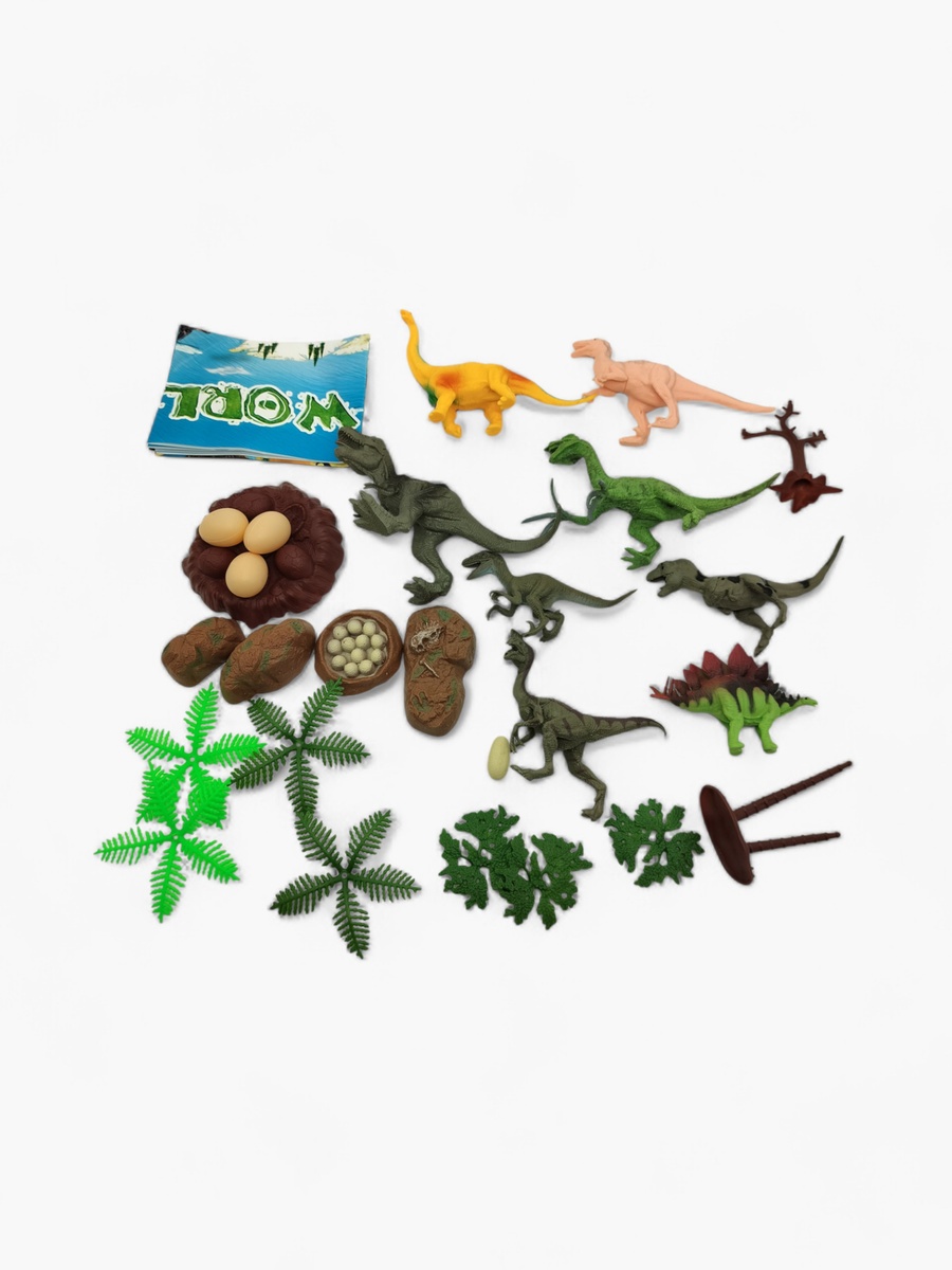 UCOK 19-Piece Dinosaur Figurine Set