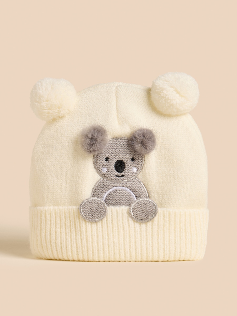 Koala Applique Beanie and Gloves Set