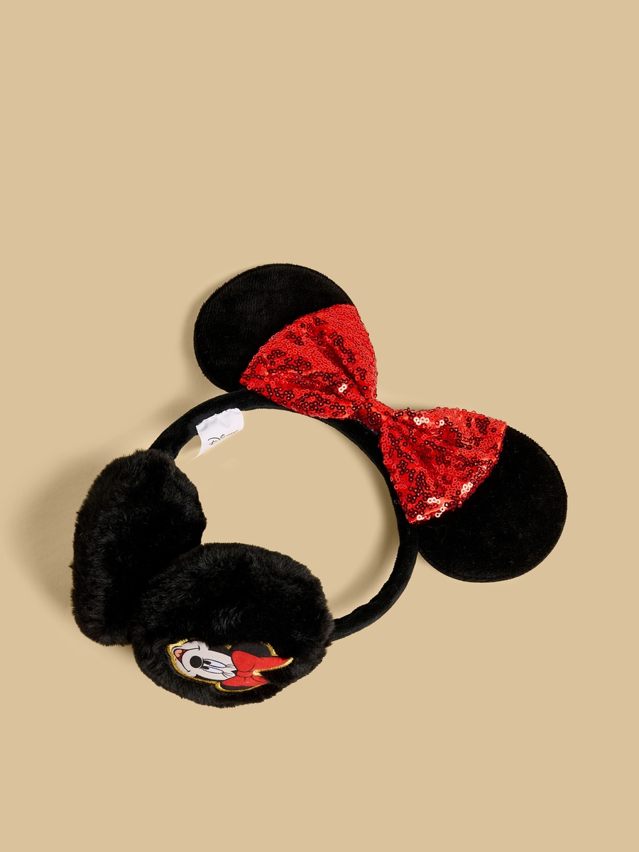 Minnie Mouse Applique Earmuffs