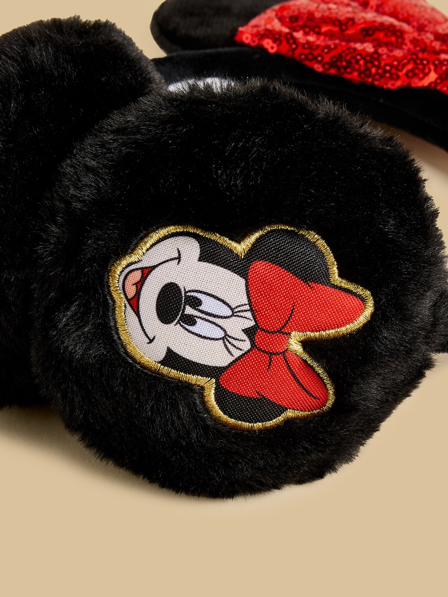 Minnie Mouse Applique Earmuffs