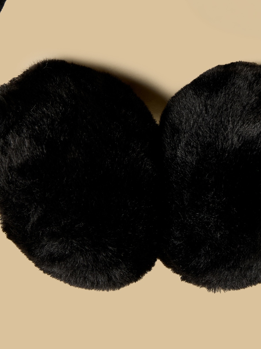 Minnie Mouse Applique Earmuffs