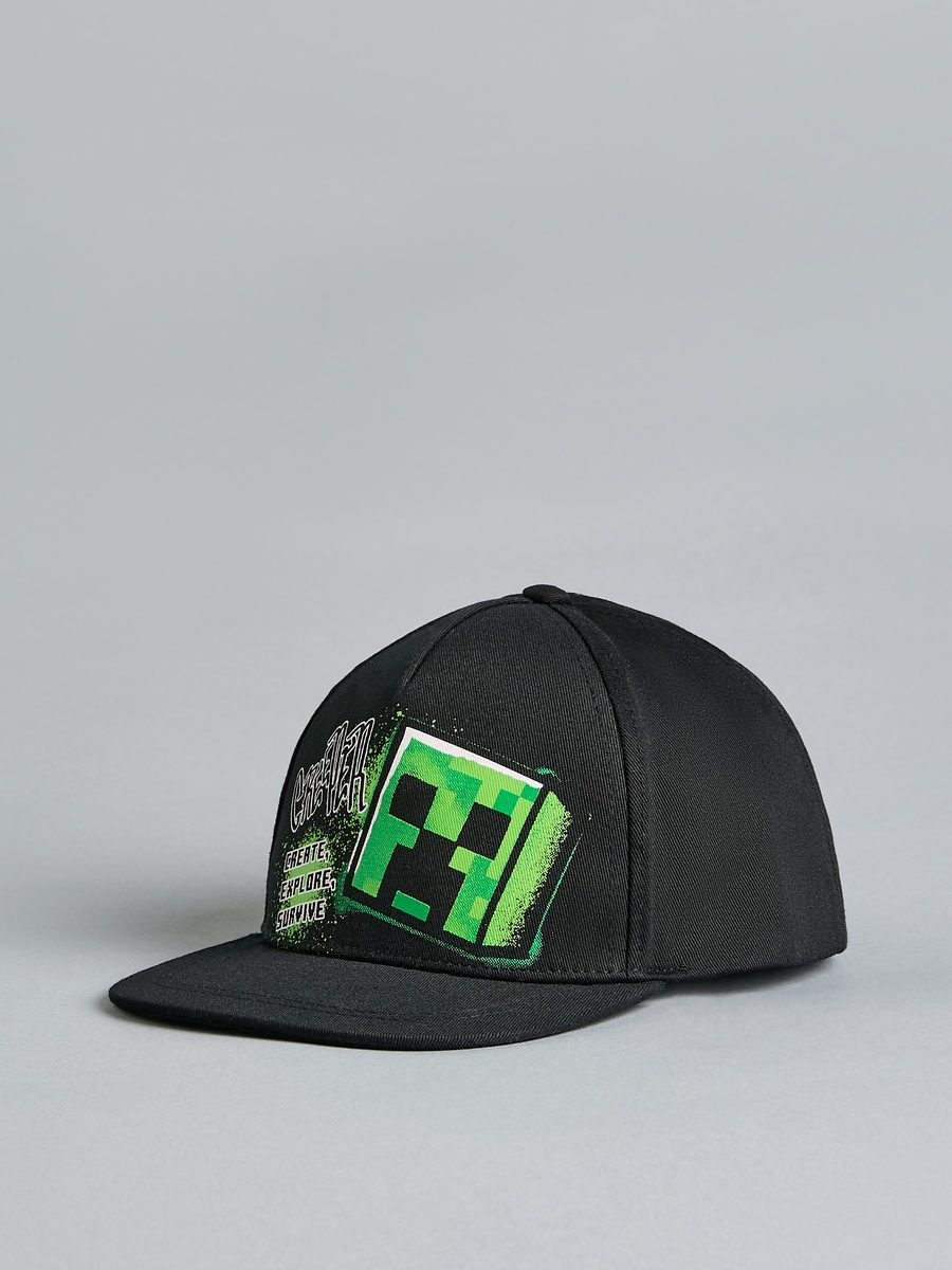 Minecraft Print Cap
