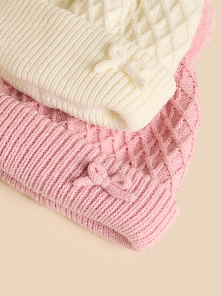Pack of 2 - Textured Beanie