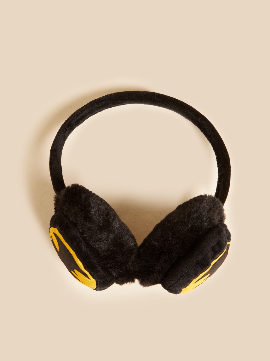 Batman Print Earmuffs