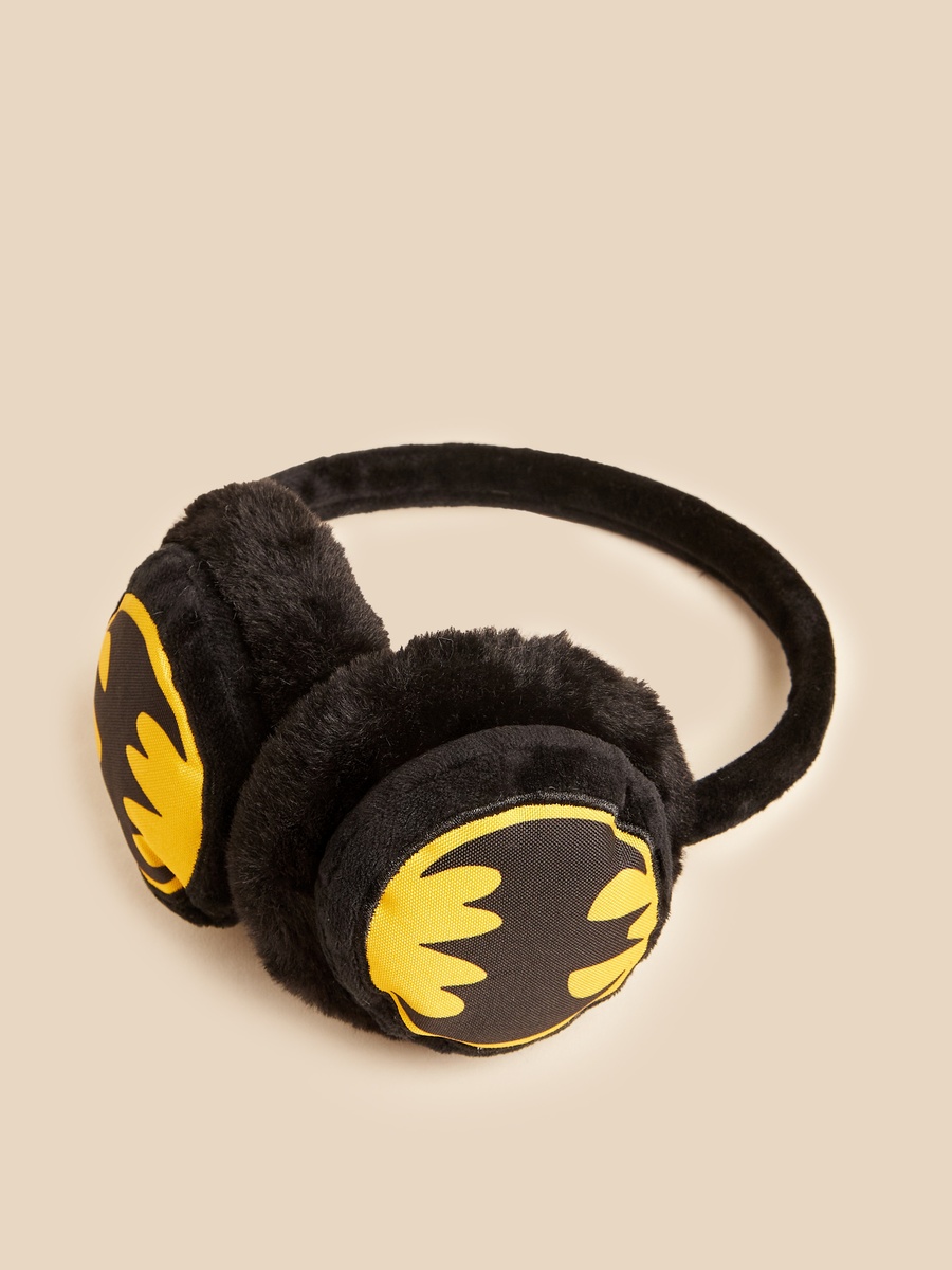 Batman Print Earmuffs