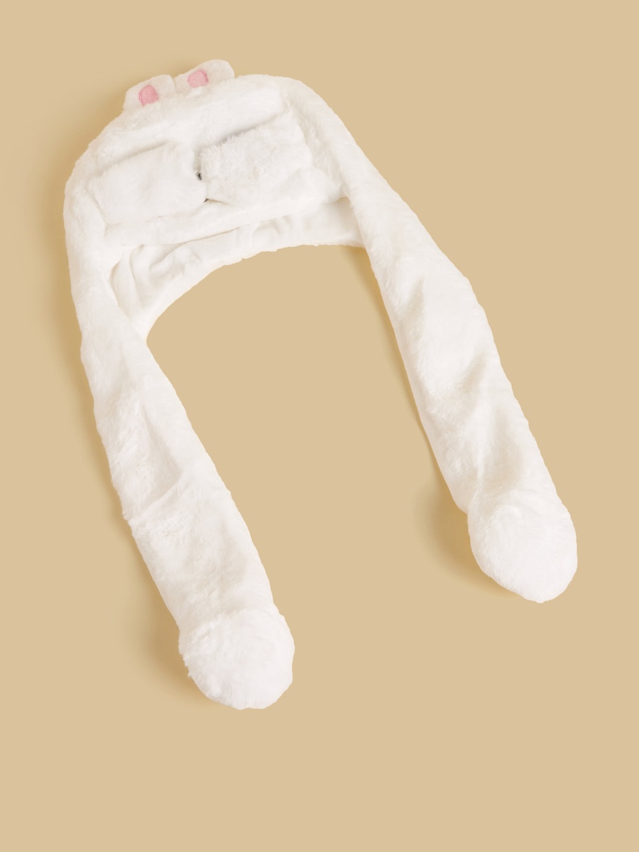 Bunny Plush Cap with Moving Ears