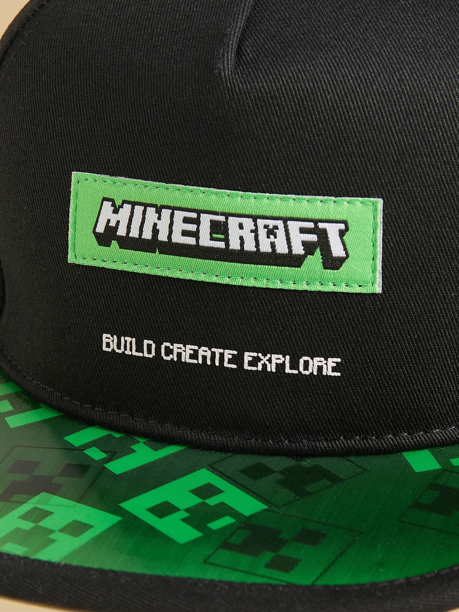 Minecraft Print Cap