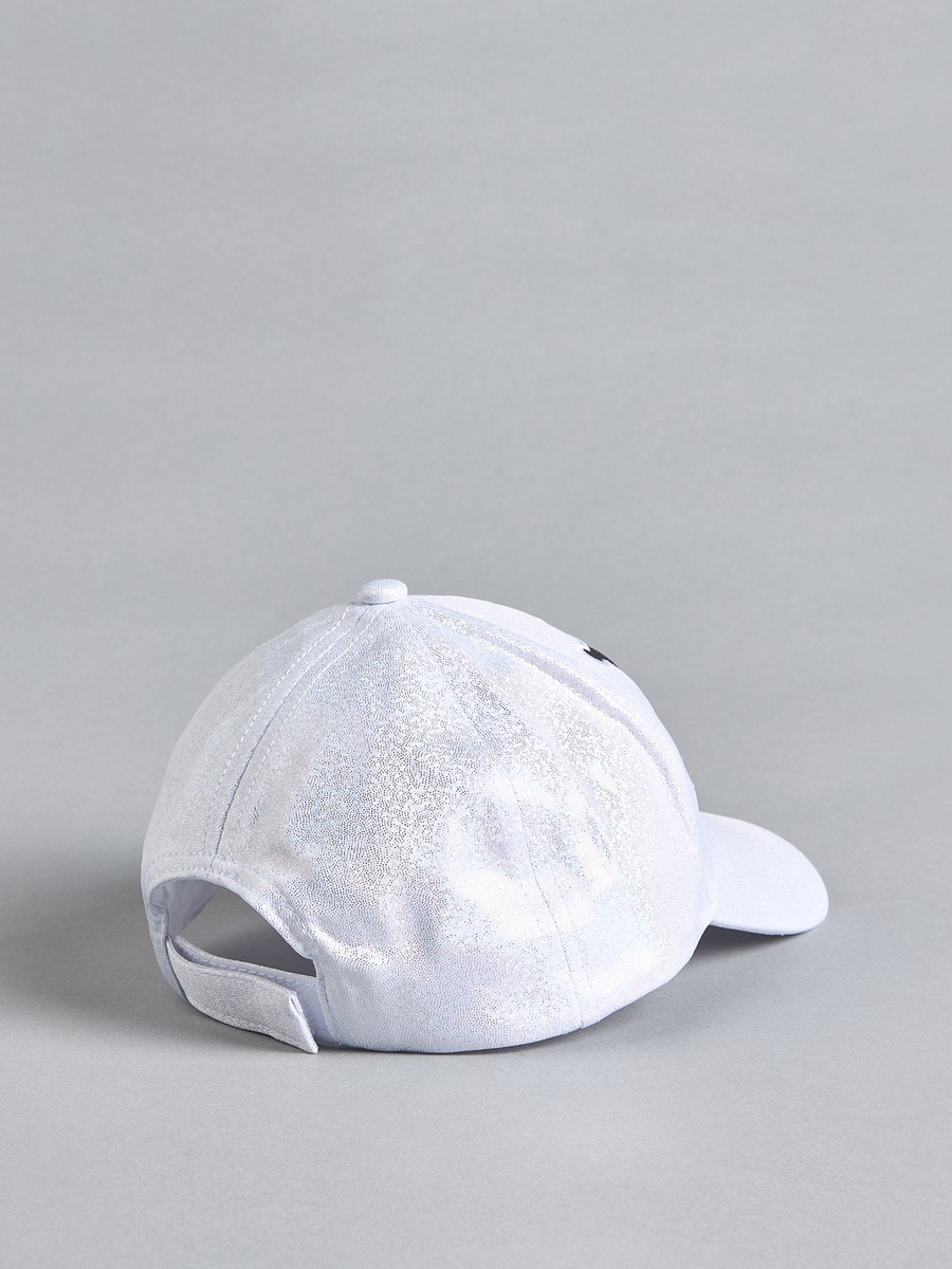 Kuromi Print Cap with Hook and Loop Strap Closure