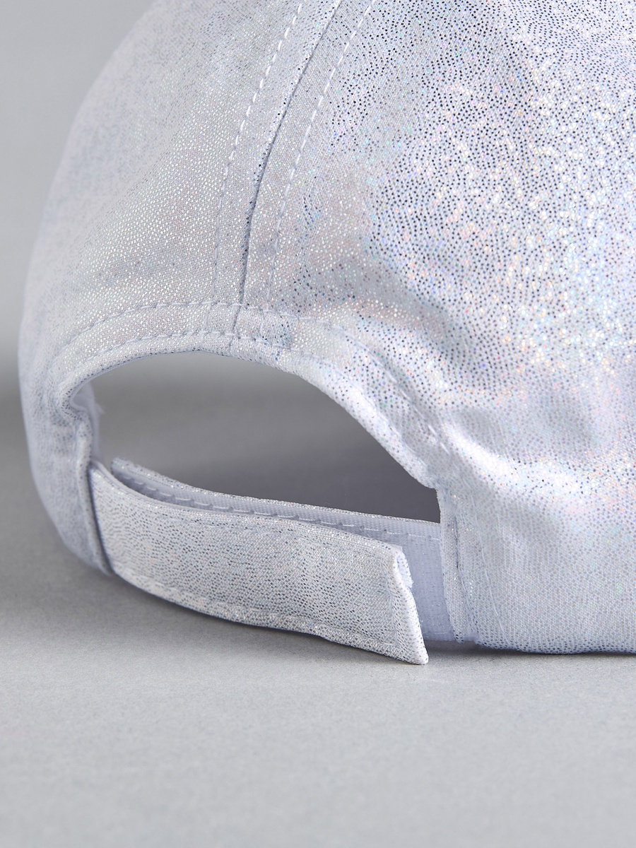Kuromi Print Cap with Hook and Loop Strap Closure