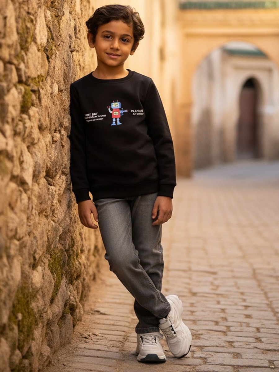 Graphic Print Sweatshirt