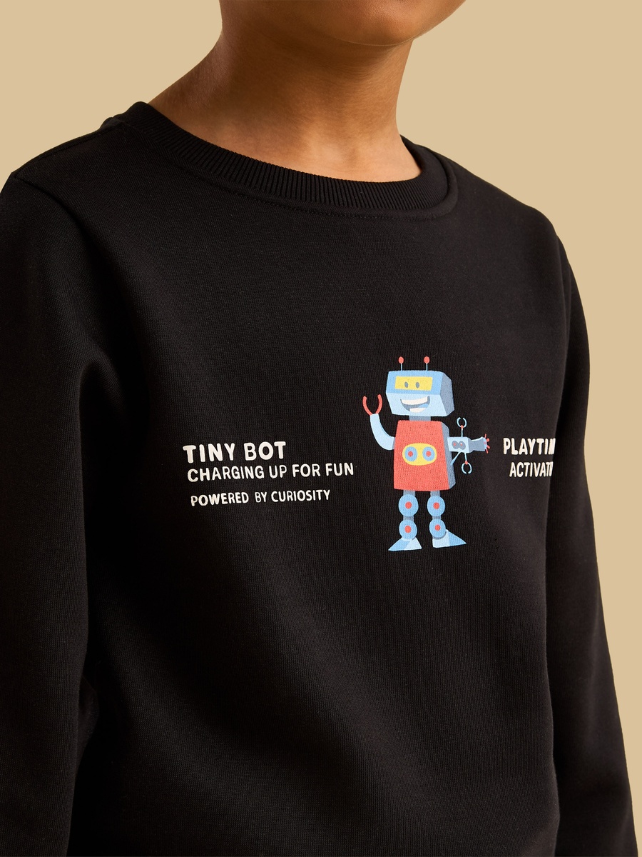 Graphic Print Sweatshirt