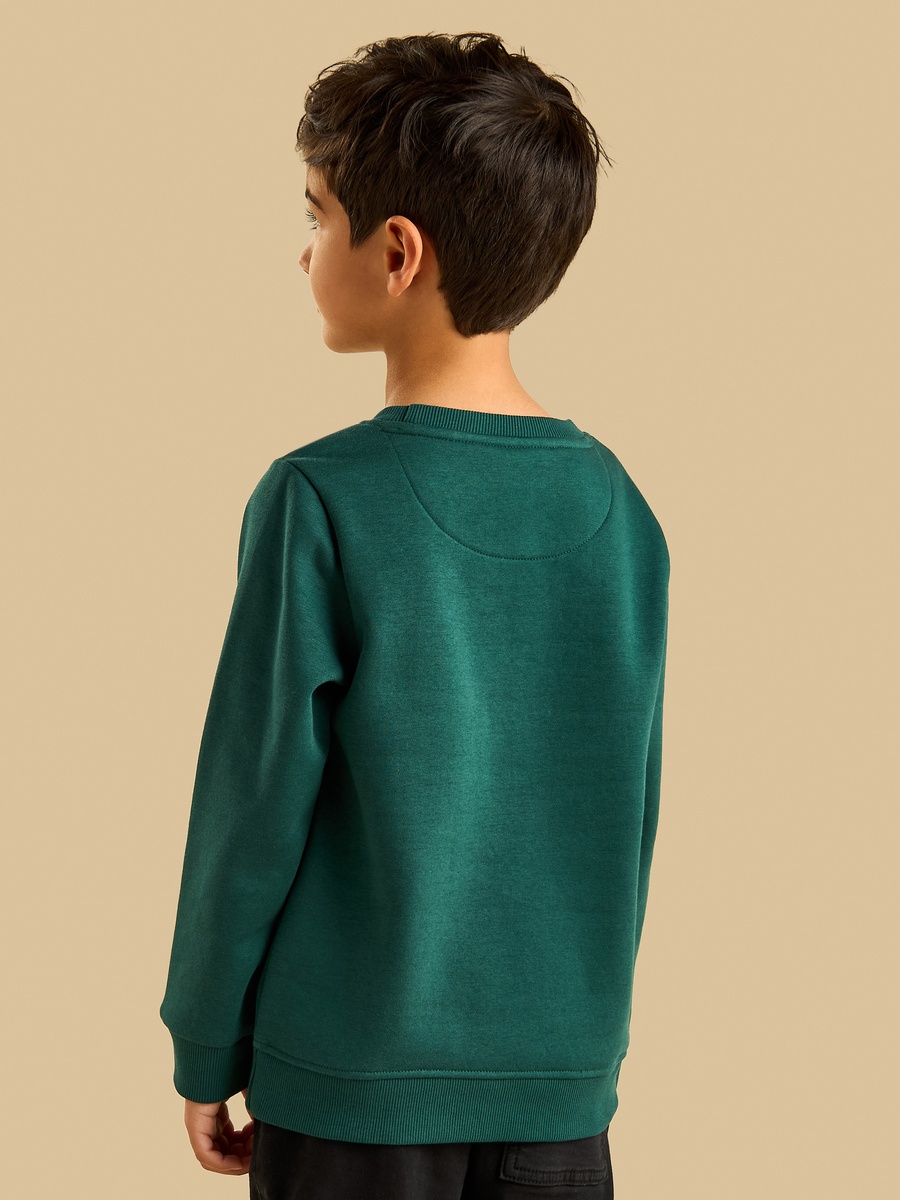 Typographic Print Sweatshirt