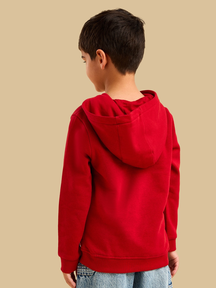 Gamer Print Hooded Sweatshirt